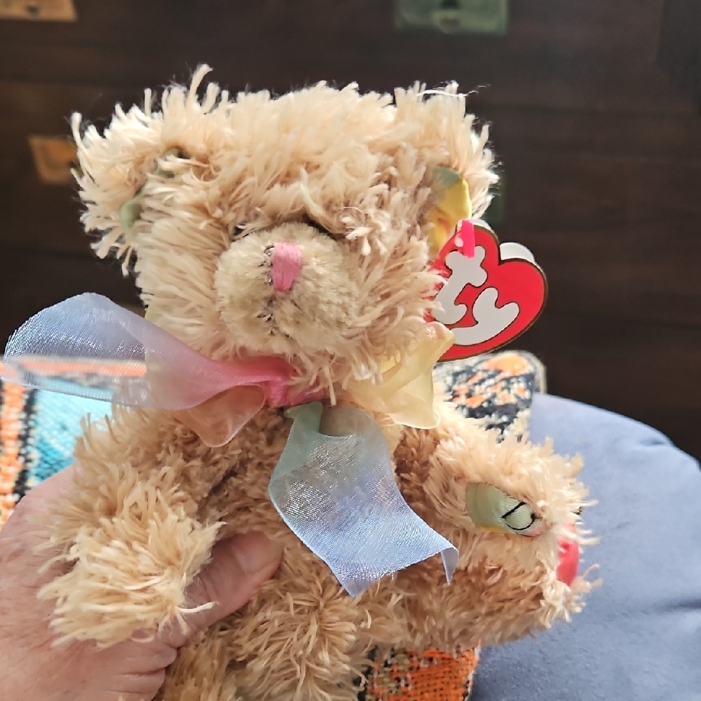 Ty Beanie Babies Bear Carmichael The Attic Treasures  2001